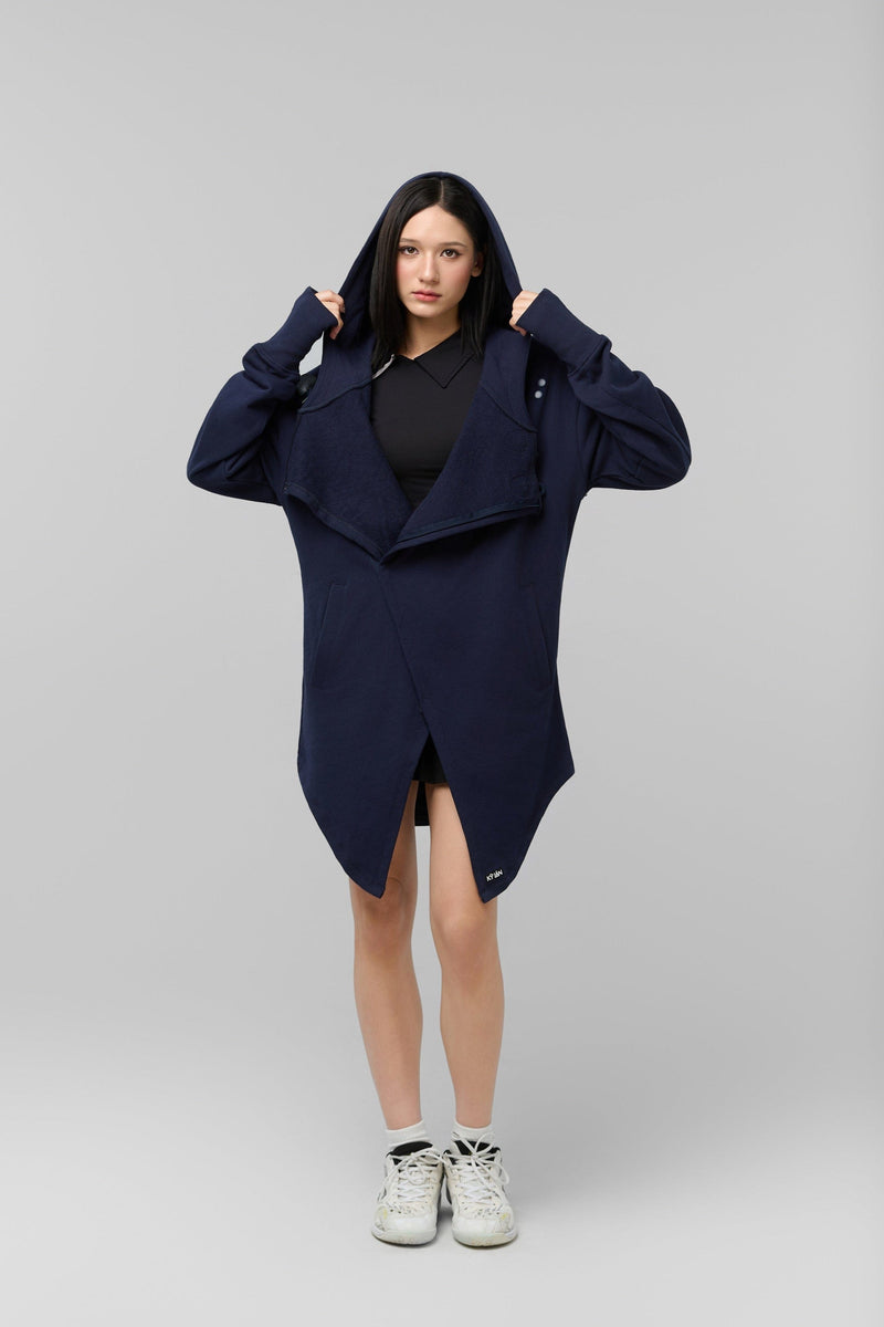 Kỳ Lân - Asian Activewear Sanctuary Hoodie - Cobalt - Men