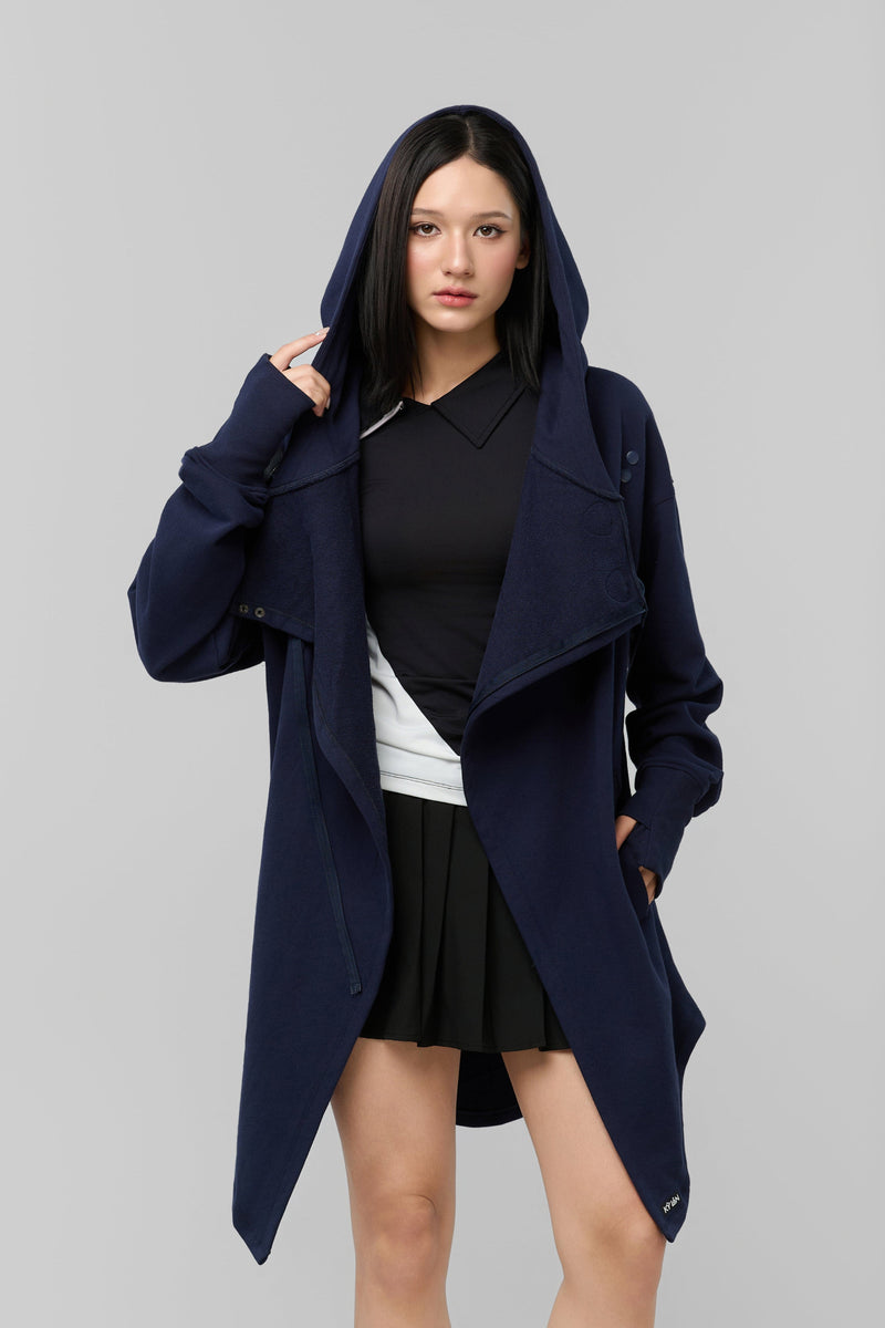 Kỳ Lân - Asian Activewear Sanctuary Hoodie - Cobalt - Men