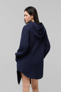 Kỳ Lân - Asian Activewear Sanctuary Hoodie - Cobalt