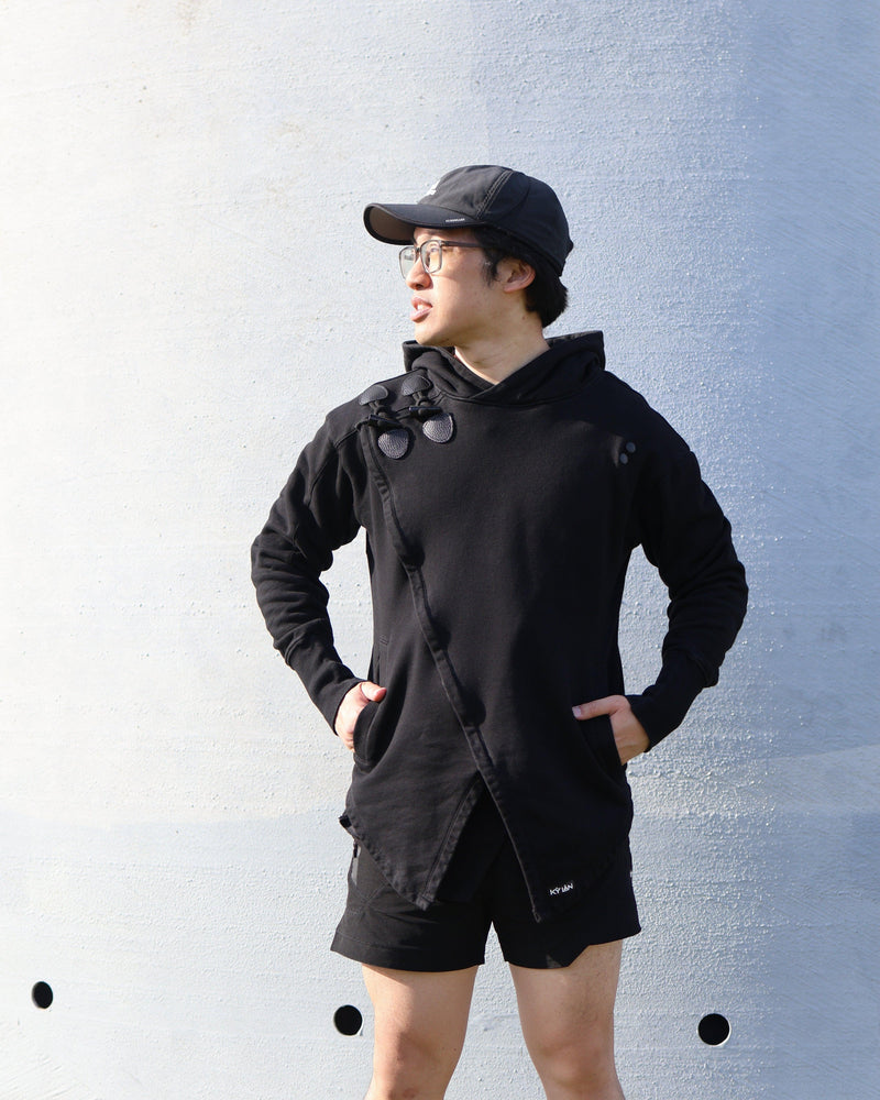 Kỳ Lân - Asian Activewear Sanctuary Hoodie - Chalk