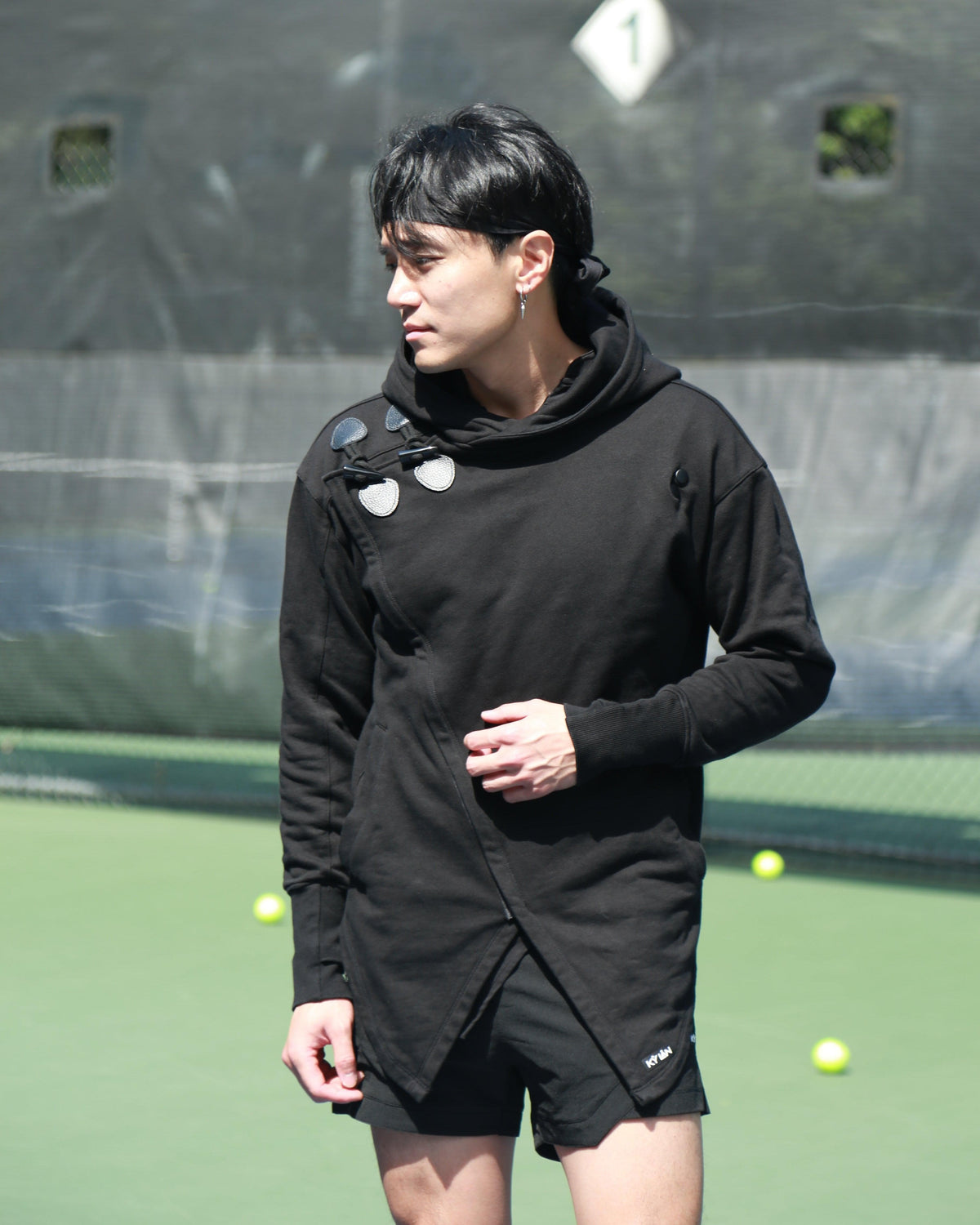Kỳ Lân - Asian Activewear Sanctuary Hoodie - Chalk
