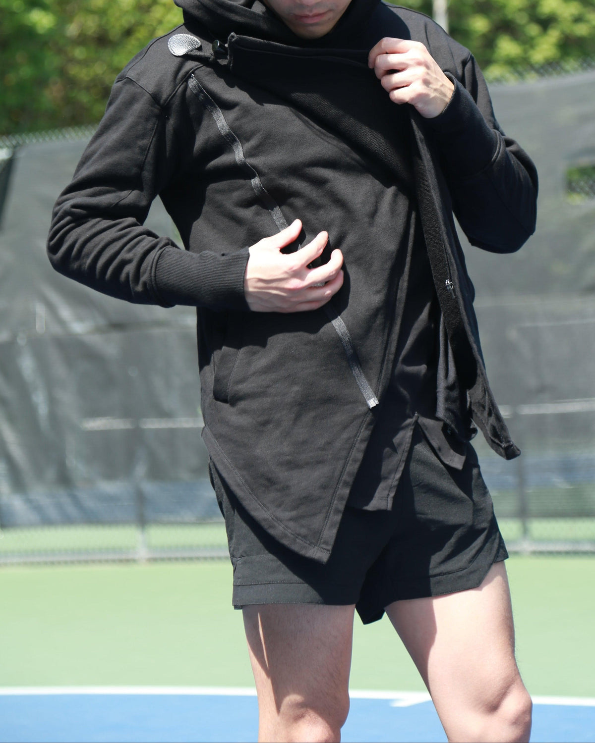 Kỳ Lân - Asian Activewear Sanctuary Hoodie - Chalk