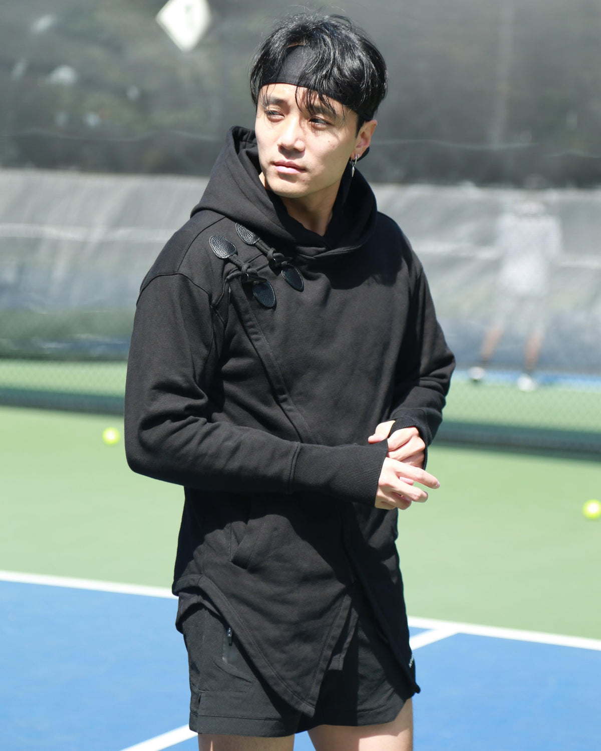 Kỳ Lân - Asian Activewear Sanctuary Hoodie - Chalk