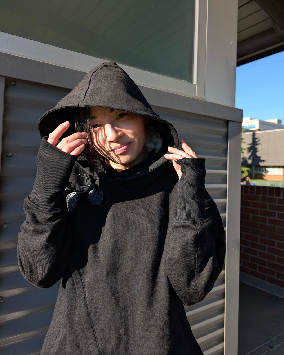 Kỳ Lân - Asian Activewear Sanctuary Hoodie - Chalk