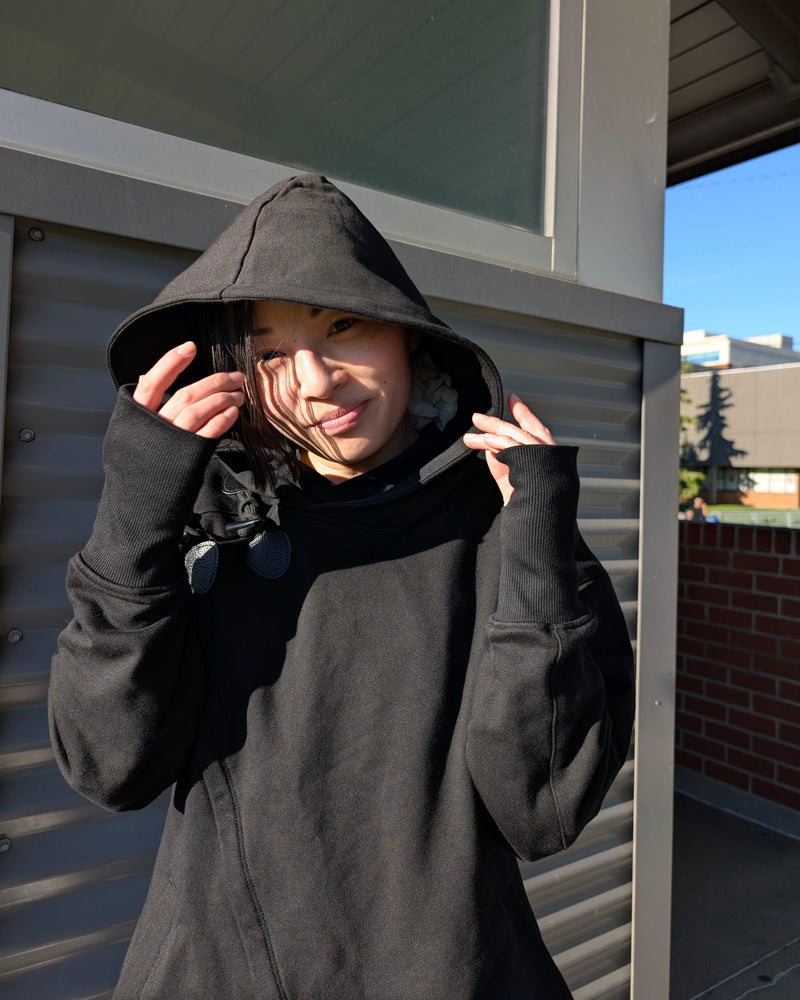 Kỳ Lân - Asian Activewear Sanctuary Hoodie - Chalk