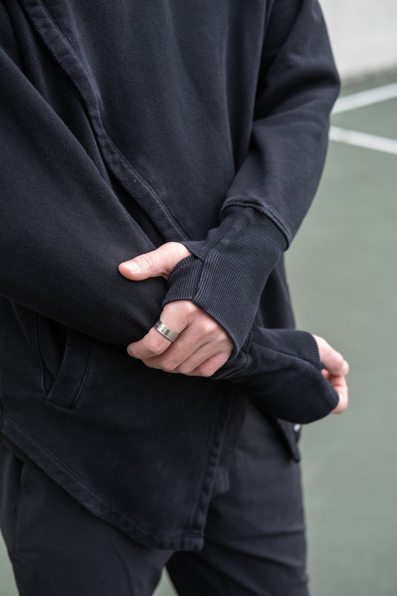 Kỳ Lân - Asian Activewear Sanctuary Hoodie - Chalk
