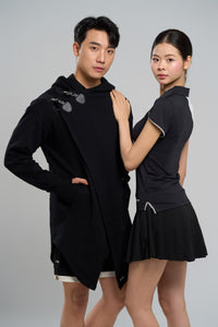 Kỳ Lân - Asian Activewear Sanctuary Hoodie - Obsidian - Men
