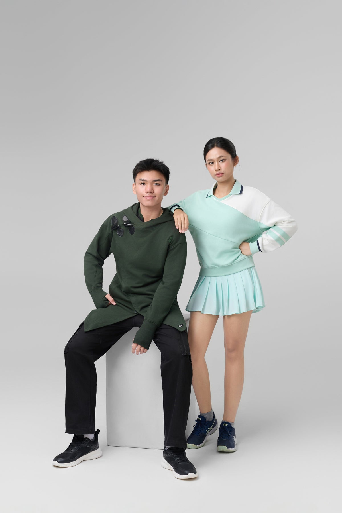 Kỳ Lân - Asian Activewear Sanctuary Hoodie - Serpentine - Men