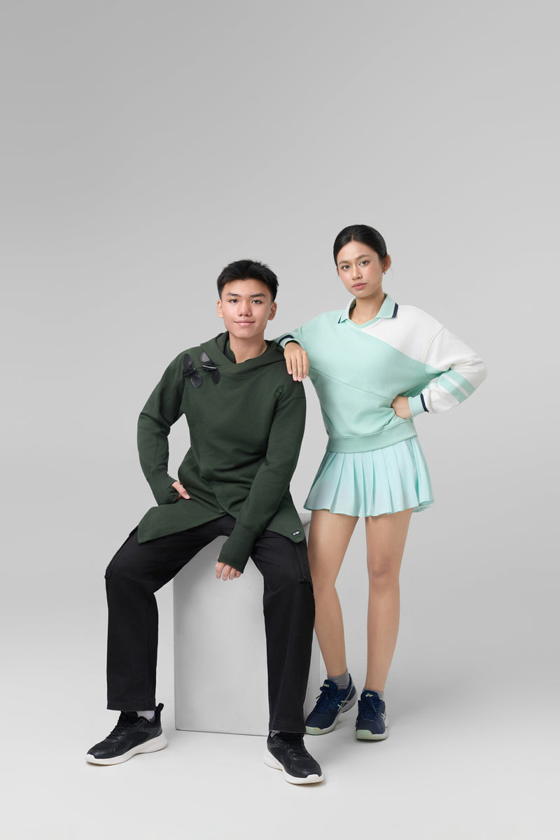 Kỳ Lân - Asian Activewear Sanctuary Hoodie - Serpentine