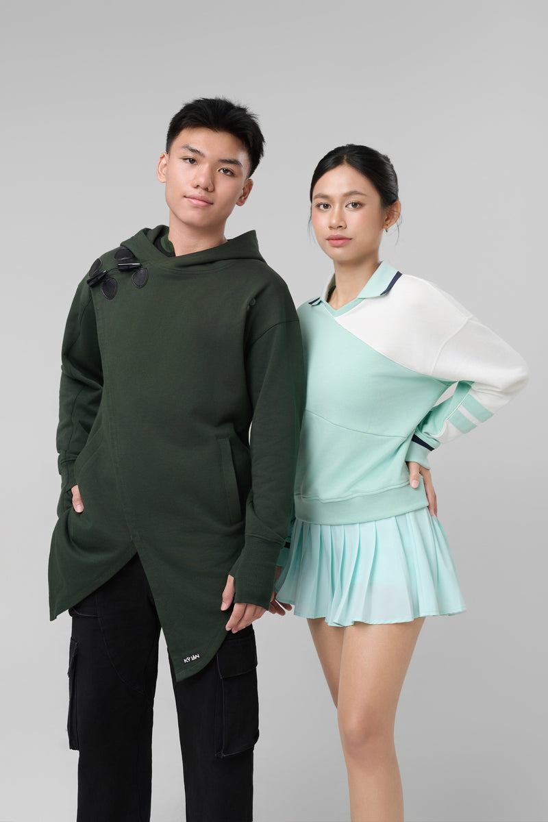Kỳ Lân - Asian Activewear Sanctuary Hoodie - Serpentine - Men