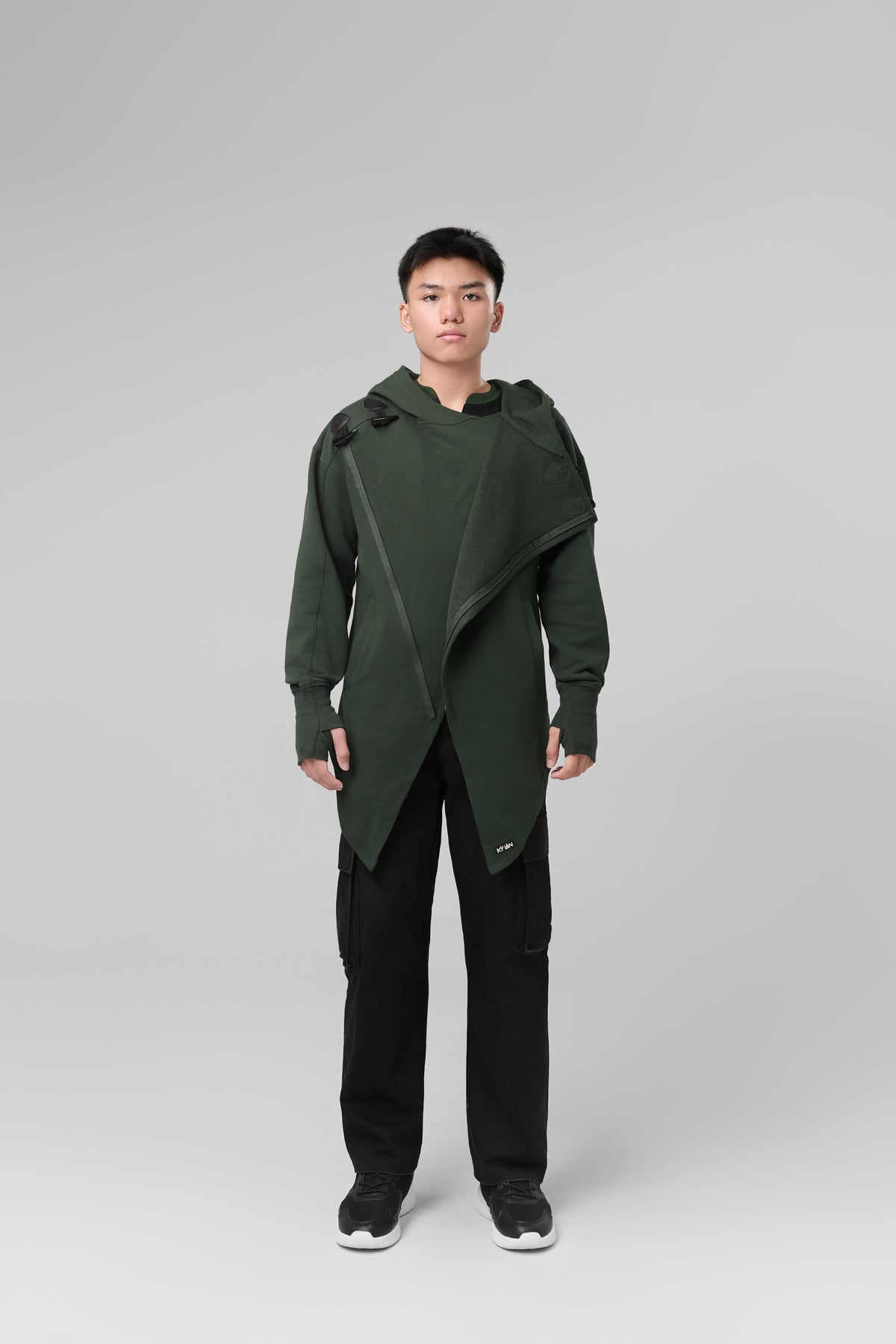 Kỳ Lân - Asian Activewear Sanctuary Hoodie - Serpentine