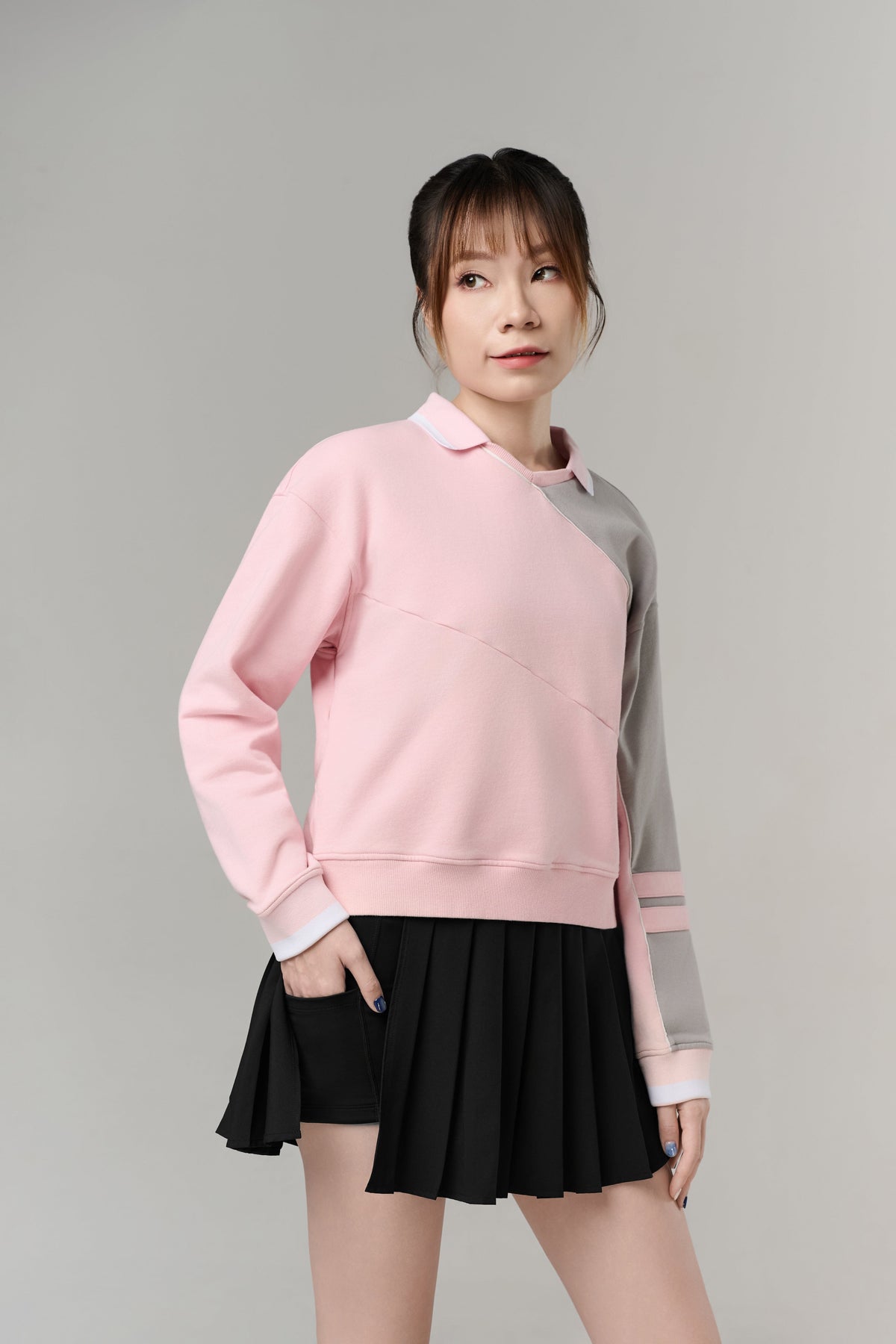Kỳ Lân - Asian Activewear Sentinel Sweater - Blossom