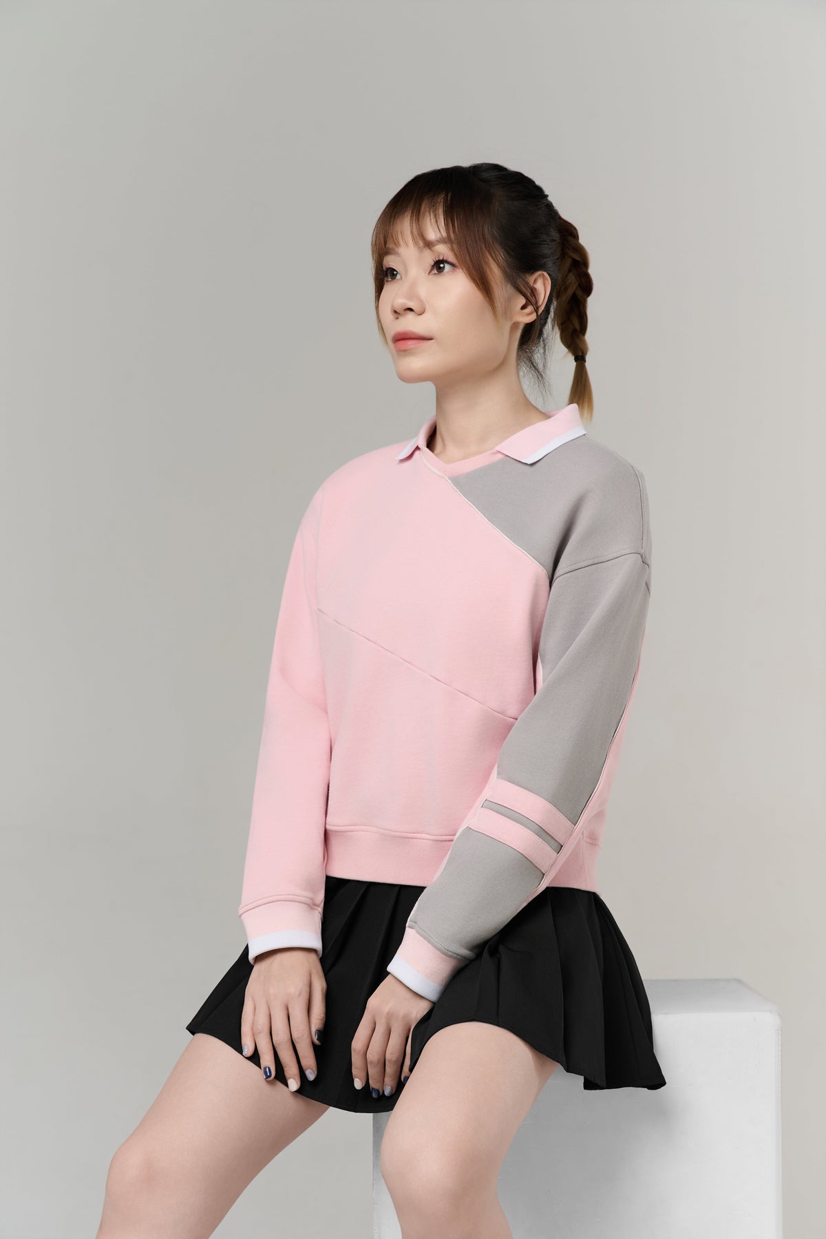 Kỳ Lân - Asian Activewear Sentinel Sweater - Blossom