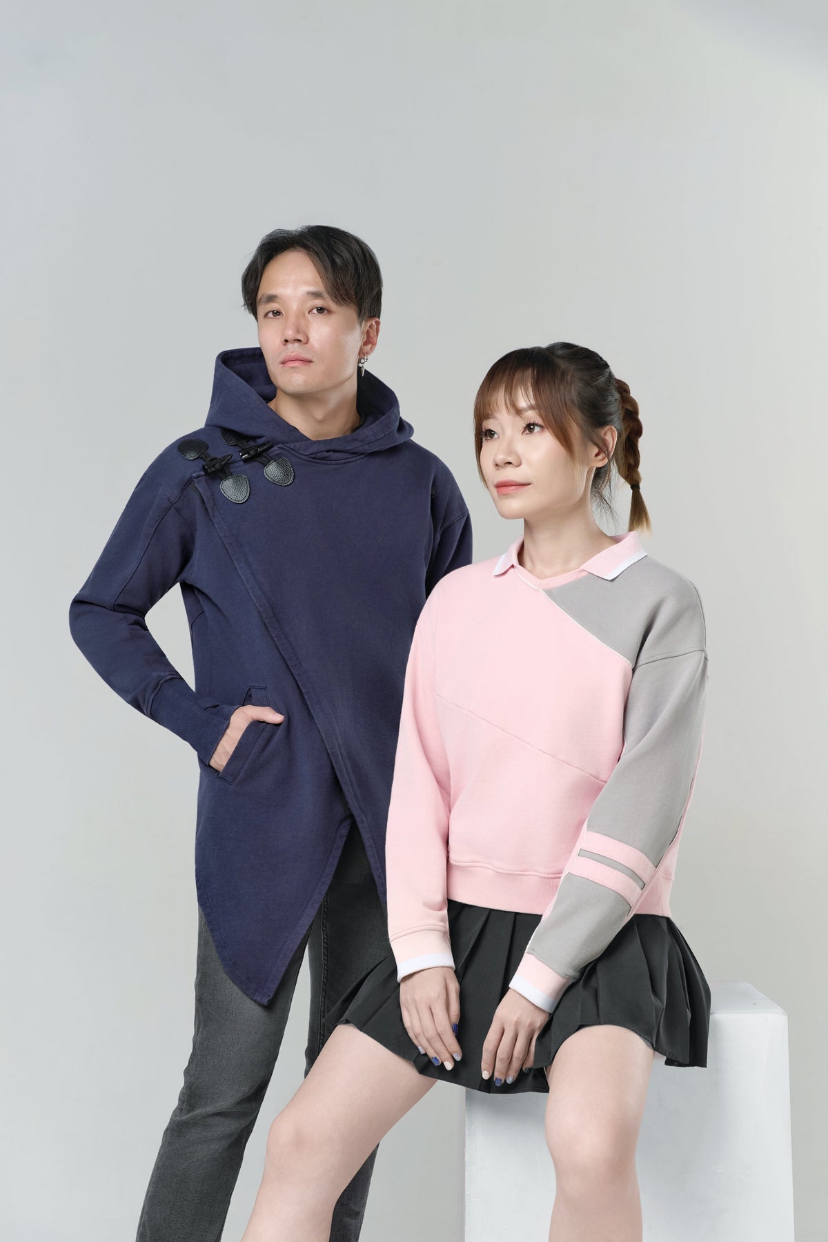 Kỳ Lân - Asian Activewear Sentinel Sweater - Black Lotus