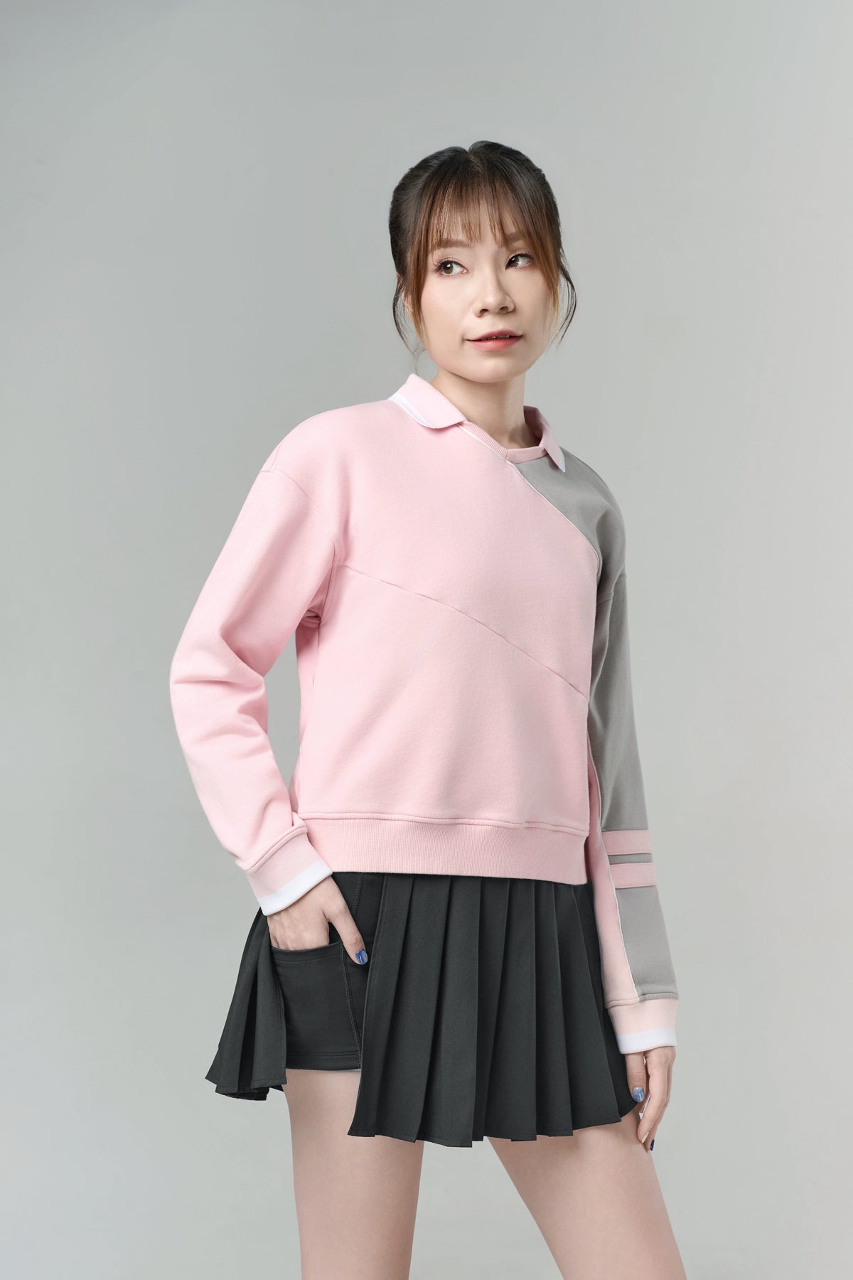 Kỳ Lân - Asian Activewear Sentinel Sweater - Black Lotus