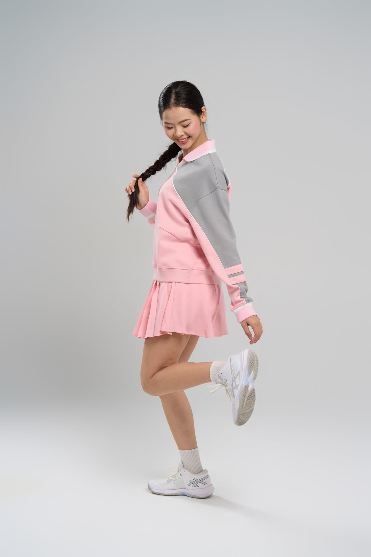 Kỳ Lân - Asian Activewear Sentinel Sweater - Blossom