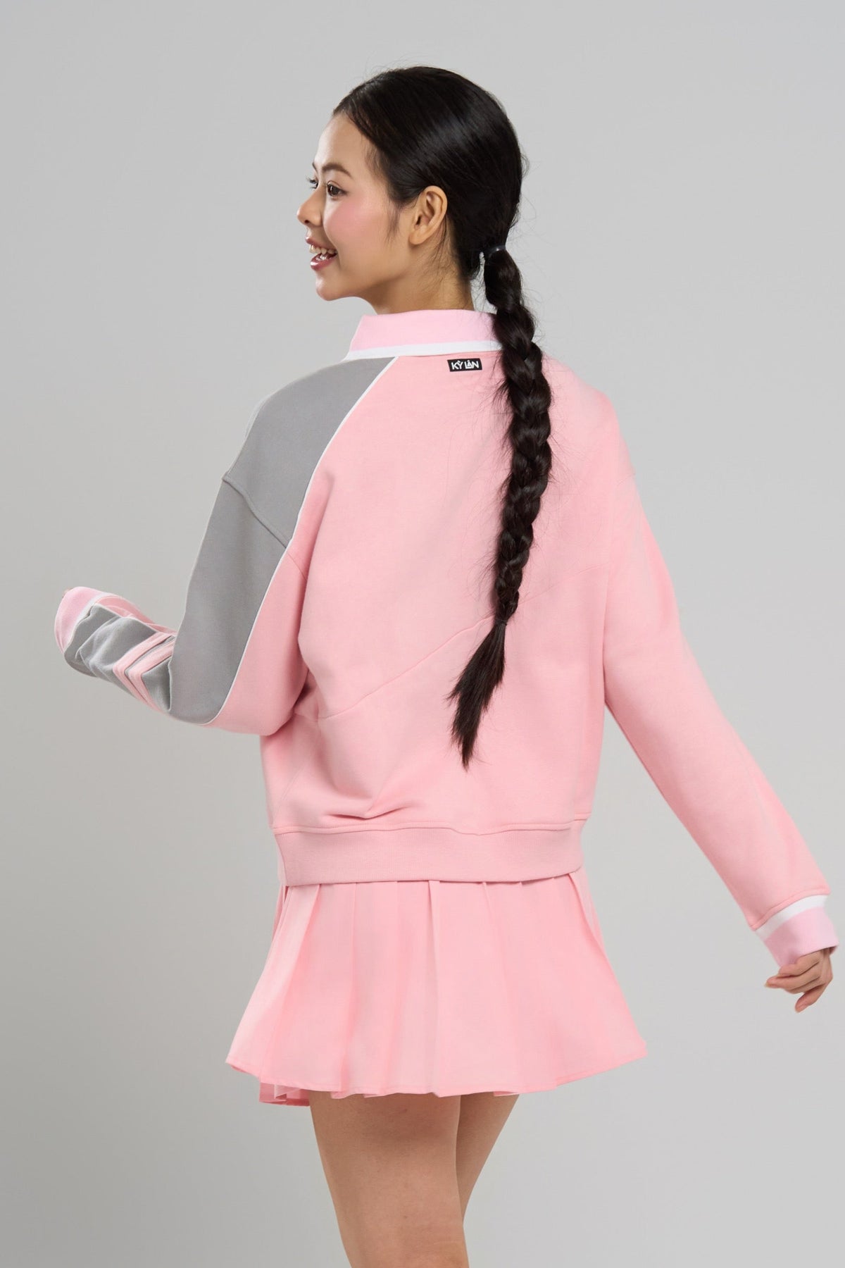 Kỳ Lân - Asian Activewear Sentinel Sweater - Blossom