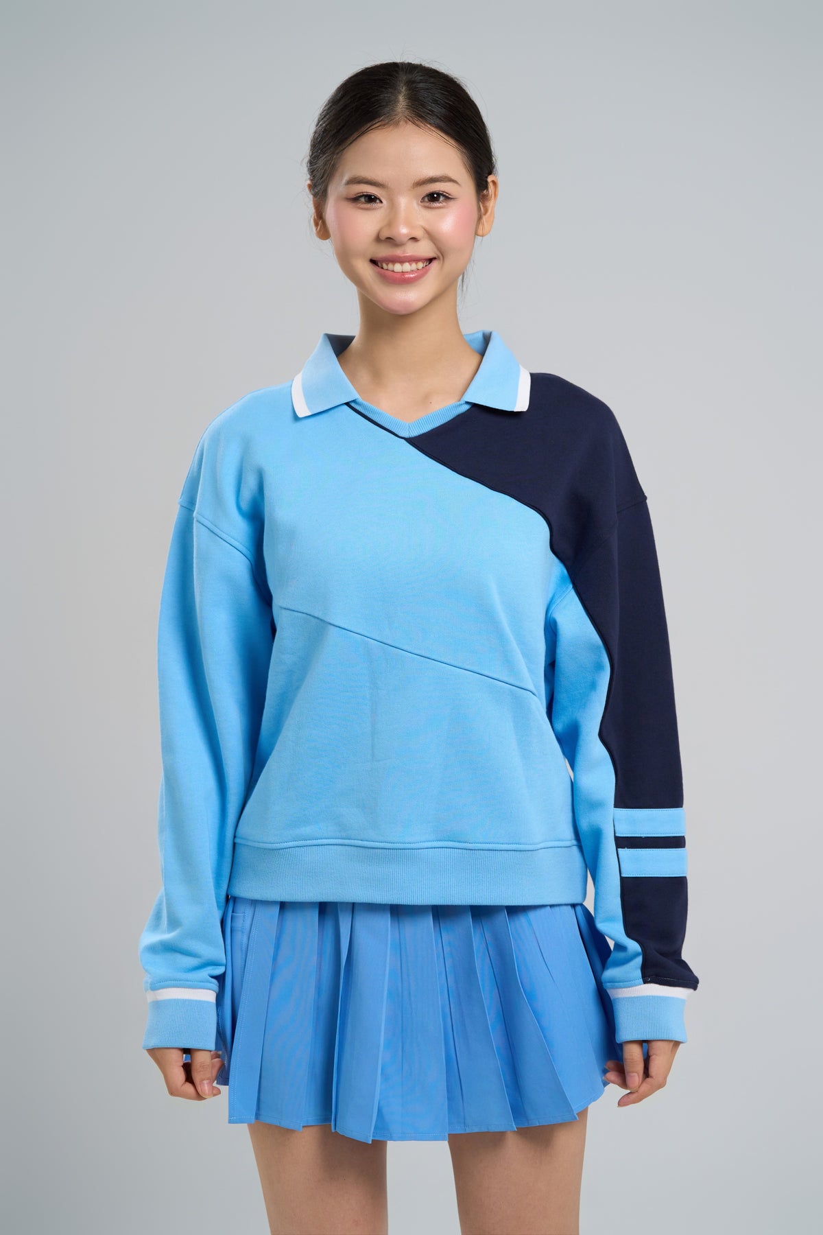 Kỳ Lân - Asian Activewear Sentinel Sweater - Iris