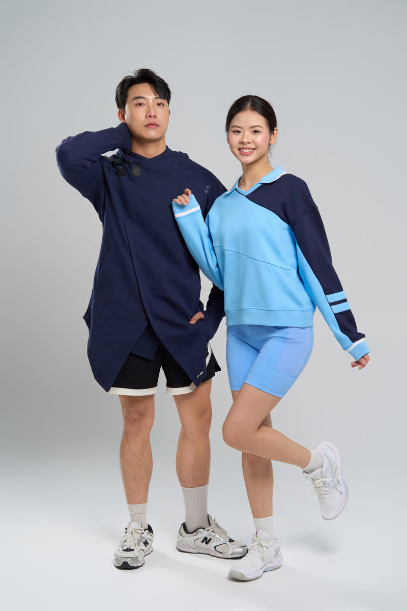 Kỳ Lân - Asian Activewear Sentinel Sweater - Iris