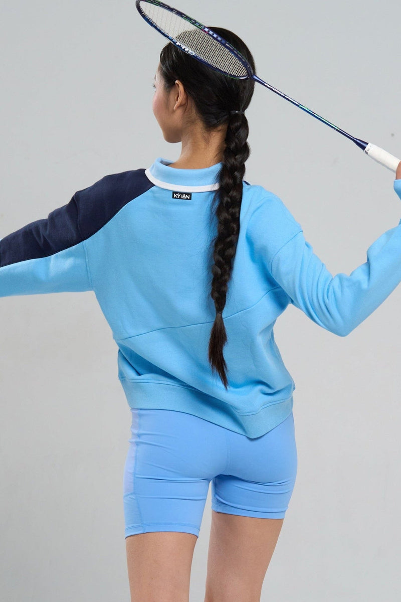 Kỳ Lân - Asian Activewear Sentinel Sweater - Iris